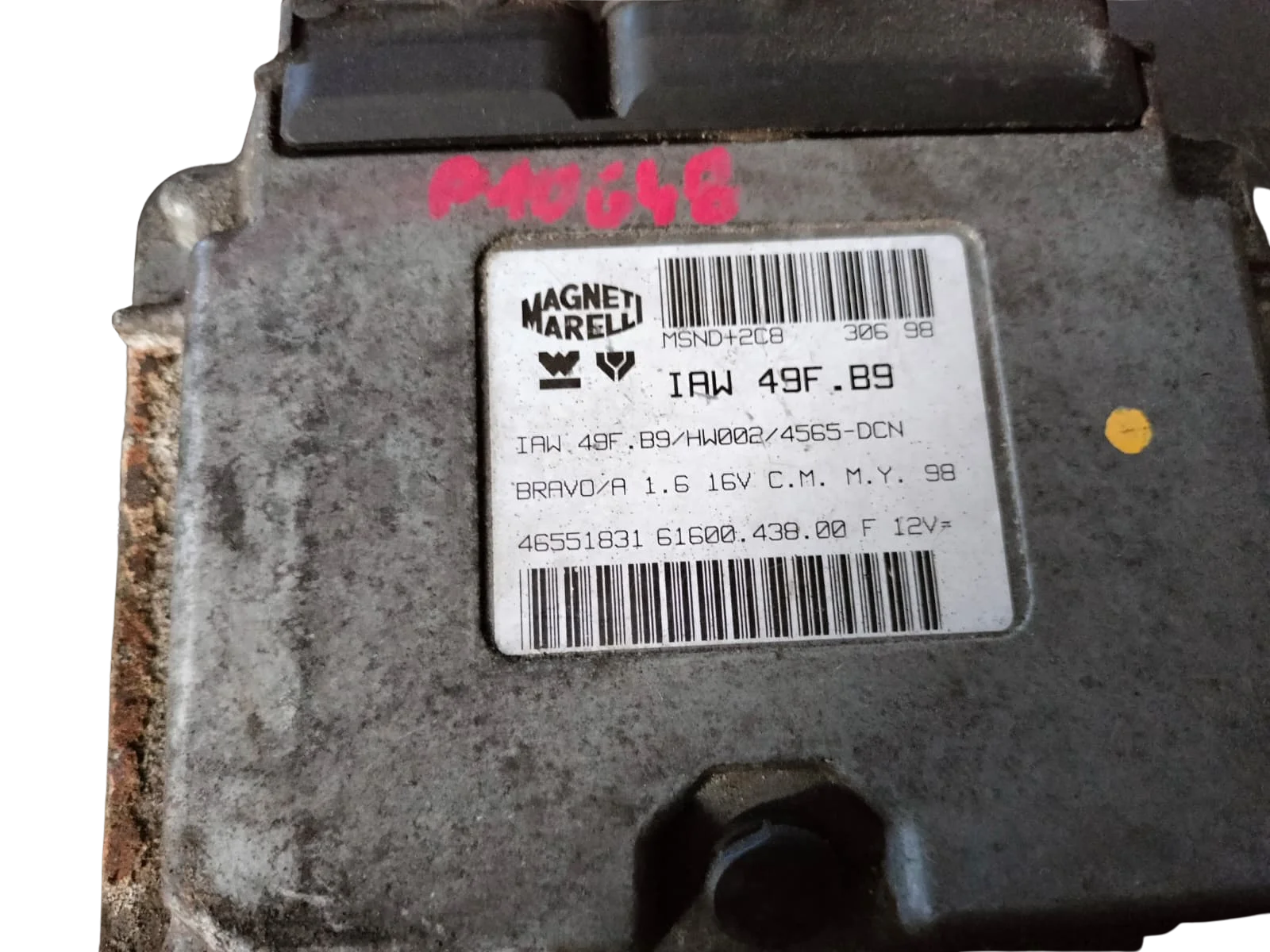 IAW49F.B9 Bravo Brava 1,6 16V sterownik komputer modul ECU