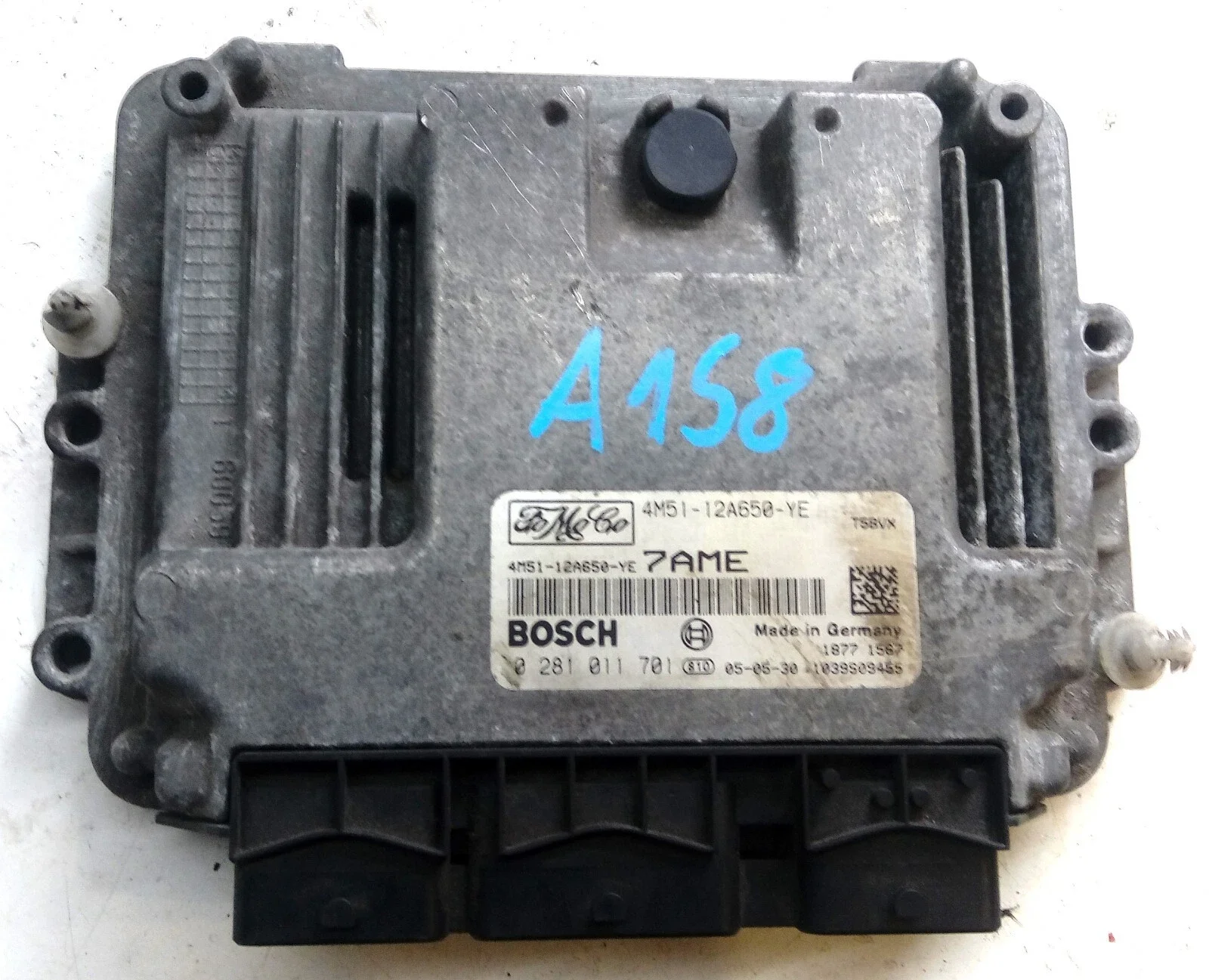 Computer Steuergerät ECU Ford 0281011701 4M51-12A650-YE 30 Tage Garantie  EU Rechnung