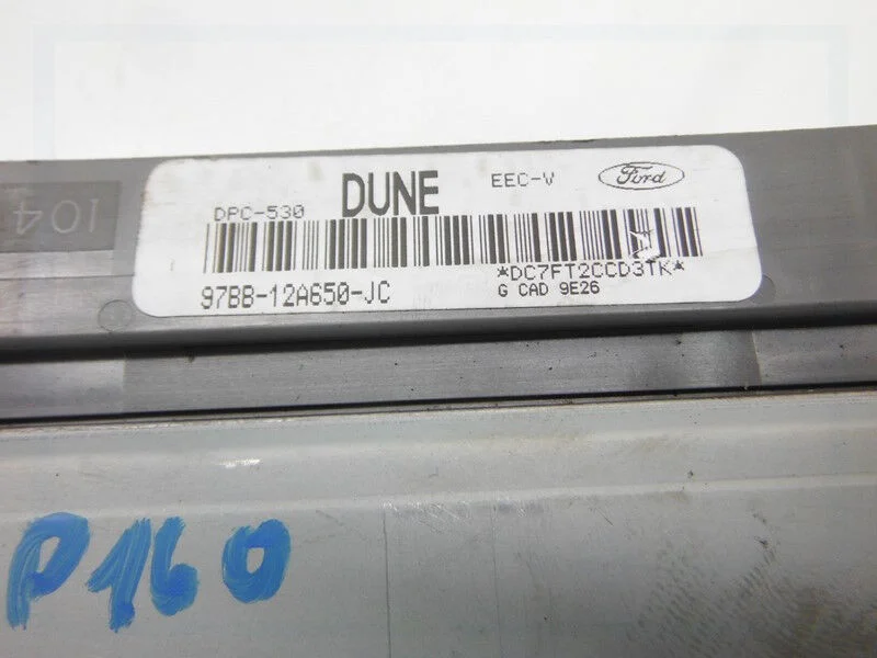 Computer Steuergerät ECU Modul Ford DUNE 97BB-12A650-JC CAD 9E26