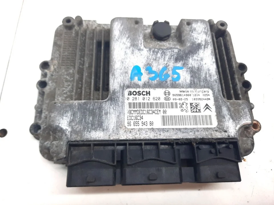 Computer Steuergerät ECU Peugeot 0281012620 9665594380